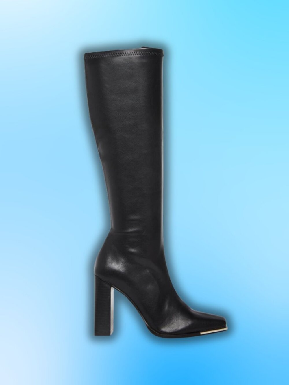 [STEVE MADDEN] Fedora Black Paris Boots